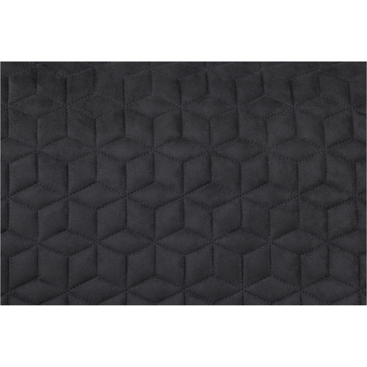 2026 WeatherBeeta Suede Elite Air-Tec Jump Shaped Saddle Pad 1030347 - Black